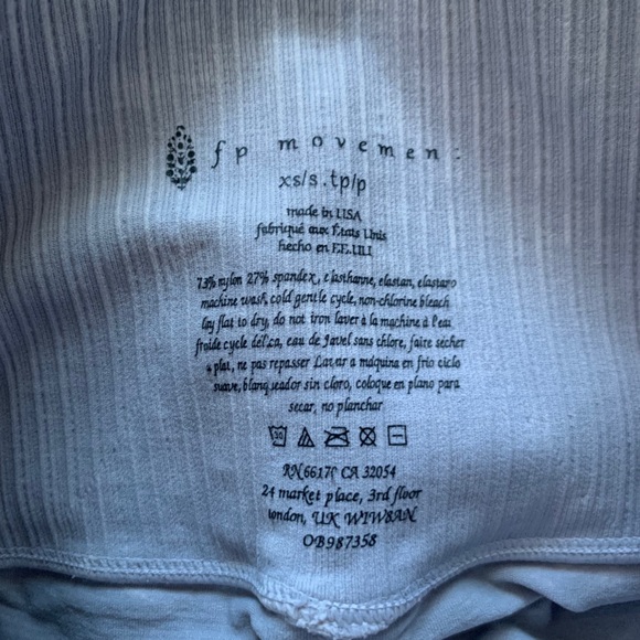 NEW Free People legging and top set - Picture 8 of 8